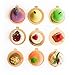 Juvale Mini Cake Boards, Gold Dessert Plates (3.5 in., 200 Pack)