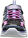 Skechers Kids Blissful Light-Up Sneaker,Black/Multi,1 M US Little Kid