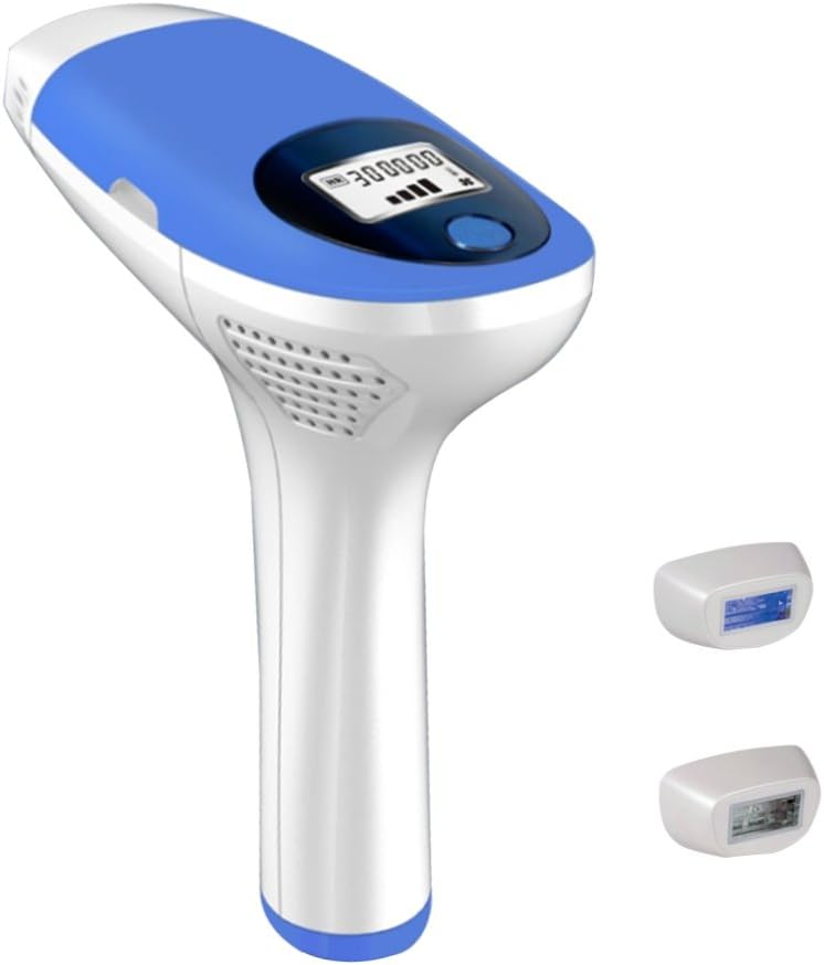 3 in 1 Home Use IPL Face and Body Hair Removal Beauty Kit,T3 IPL Permanent Hair Removal System Device,Hair Removal+Acne Clearance+Skin Rejuvenation (HR+SR+AC) Lamp Replacement with 300,000 Flashes for Women Men