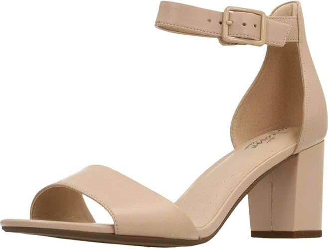 clarks ladies ankle strap shoes