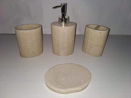 Toto Bathroom Sanitary Set Natural Brown Sand Stone Bath