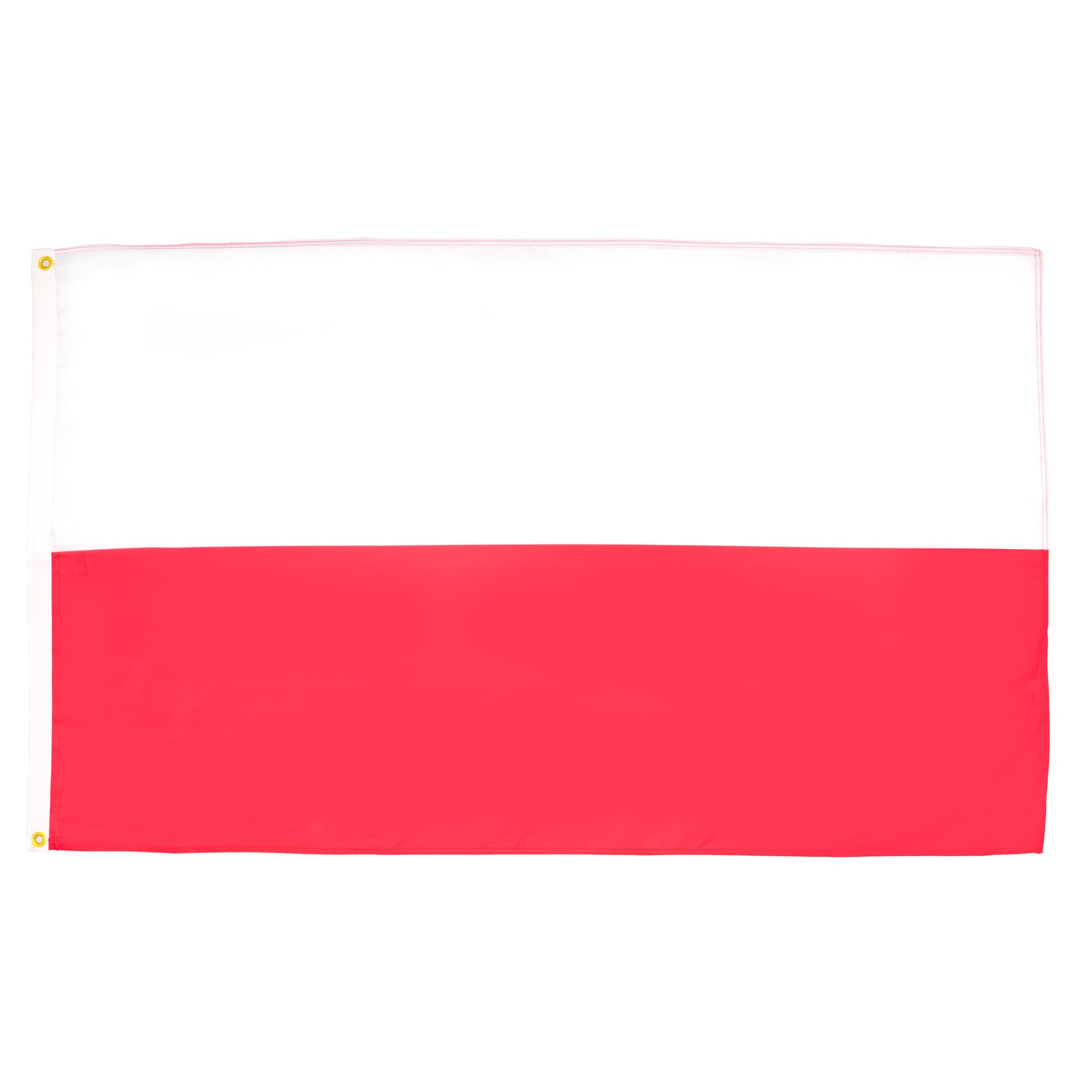AZ FLAG - Poland Flag - 2x3 Ft - Light Polyester Polish Banner with Two Brass Eyelets - Fade Resistant - Vivid Colors - 2' x 3' Feet - 90x60 Cm — image 1