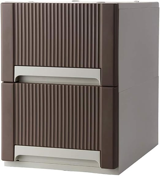 Feibrand 2 Cajones Plastico Cajonera Bano de Armario Mueble Almacenaje