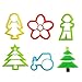 Kare & Kind® Set of 19pcs Smart Dough Tools Kit with Models and Molds (Animals, Flowers, Tractor, People)