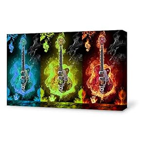 Canvas Wall Art for Living Room,Bedroom Home Artwork Paintings Music Ready to Hang - 12x18 inches