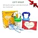 Baby Food Feeder, Silicone Pacifier Teething Toy - Maberry Mesh with Fresh Fruit Vegetable for Infants, Toddlers, and Kids - 2Pack (Blue&Green) (Blue / Green)