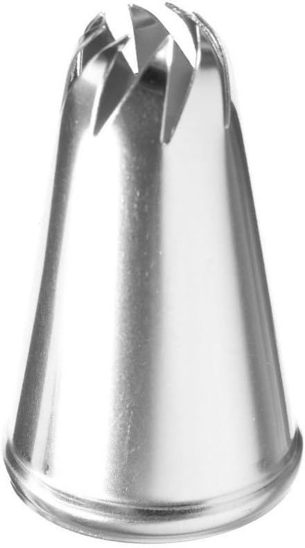 Yziss Frosting Nozzles (2 Leaf Tips) + 12 Baking Pastry Bags + Silicone Bag + 3 Couplers - Gift Box - Cake Stainless Steel Eight Teeth Drop Rose Flower Icing Piping Tips Nozzle Tool