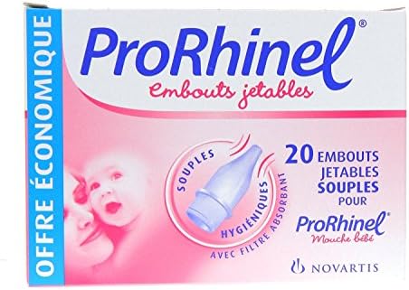 ProRhinel Pack 2 X 20 Disposable Supple Ends For Baby Nose Blower
