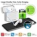 Wireless Earbuds Earphones, Bluetooth Earbuds Headphones in-Ear Noise Cancelling Earbuds Earpiece with Mic Charging Case Earbuds, Sport Running Mini Stereo Bass Earbuds for iOS Android (White)thumb 4