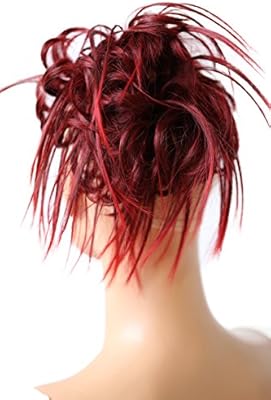 Prettyshop Hairpiece Hair Rubber Scrunchie Scrunchy Updos