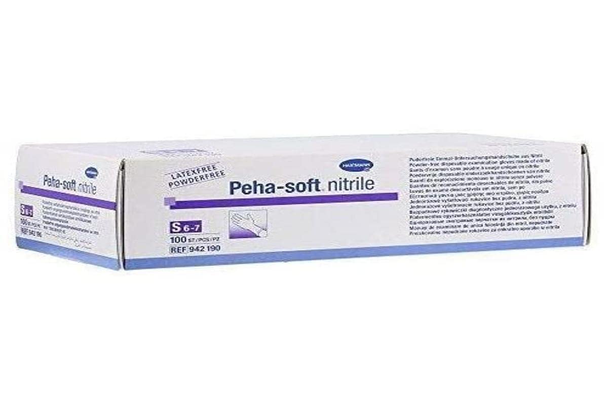 Peha-Soft Glove Nitrile S/Powder Pq P-S 100 U 200
