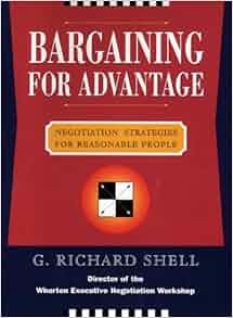 bargaining for advantage richard shell pdf download