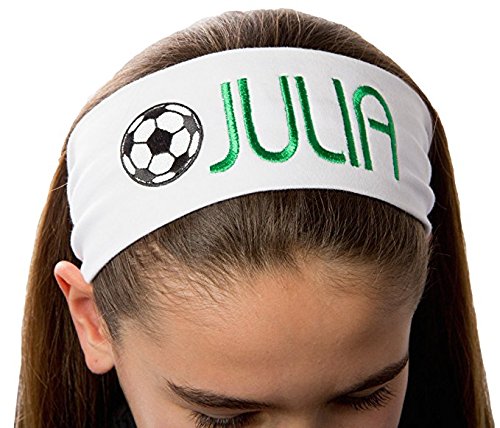 embroidered soccer bag