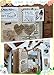 Refillable Handmade Traveler's Notebook, Leather Travel Journal Notebook Vintage Notebook for Men & Women, Perfect for Writing, Gifts, Travelers, Small Size 5.3