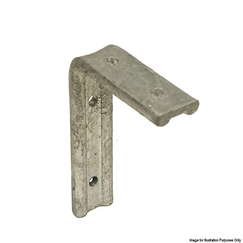 300mm x 250mm Fluted Angle Bracket Galvanised Amazon.co.uk DIY & Tools