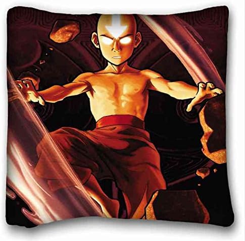 Custom Characteristic ( Avatar Anime Avatar The Last Airbender ) Pillowcase Standard Size 16"X16" Design Pillow Case Cover suitable for Full-bed