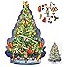 Educational Christmas Tree Floor Puzzle +29PC Ornaments kit -Let Your Children Decorate Their Own Tree -Puzzles For Kids 4 Years Old Will teach to follow design & coordination-not trail & error method