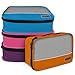 Dot&Dot Small Packing Cubes for Travel - 4 Piece Luggage Accessories Organizers