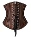 Senchanting Women's 26 Double Steel Boned Underbust Corset for Waist training