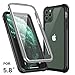 Red2Fire Designed for iPhone 11 Pro Case, Built-in Screen Protector 360 Degree Full-Body Rugged Clear Bumper Case for iPhone 11 Pro 5.8 Inch Release 2019 (Black/Clear)