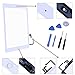 Touch Screen Digitizer for 2017 iPad 9.7 - Front Glass Replacement with Home Button & Tool Repair Kit (A1822, A1823) - White