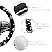 Finex Hello Kitty Silicone Auto Car Steering Wheel Cover Black Color - Universal Fit