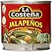 La Costena Whole Jalapeno, 12 Ounce (Pack of 12)