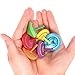 Multicolor Wooden Spinning Top Toy, Pack of 10