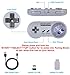 Wireless Controller for SNES Classic / NES Classic / PC, Urvoix 2.4G Rechargeable Gamapad Joystick with Receiver for Nintendo Super NES Classic / NES Classic , with USB Adapter for Emulators on PCthumb 2