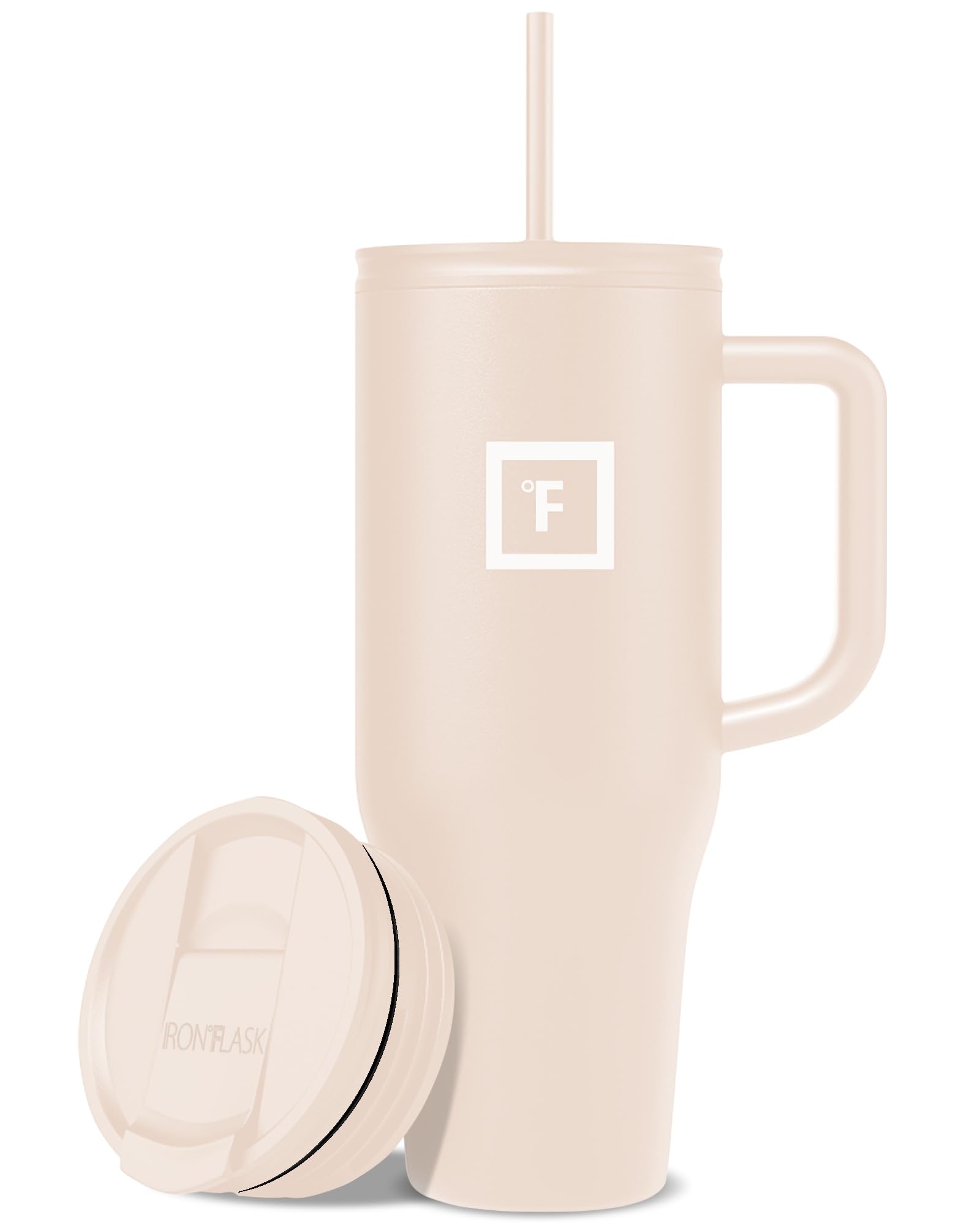 IRON °FLASK Co-Pilot Insulated Mug w/Straw & Flip