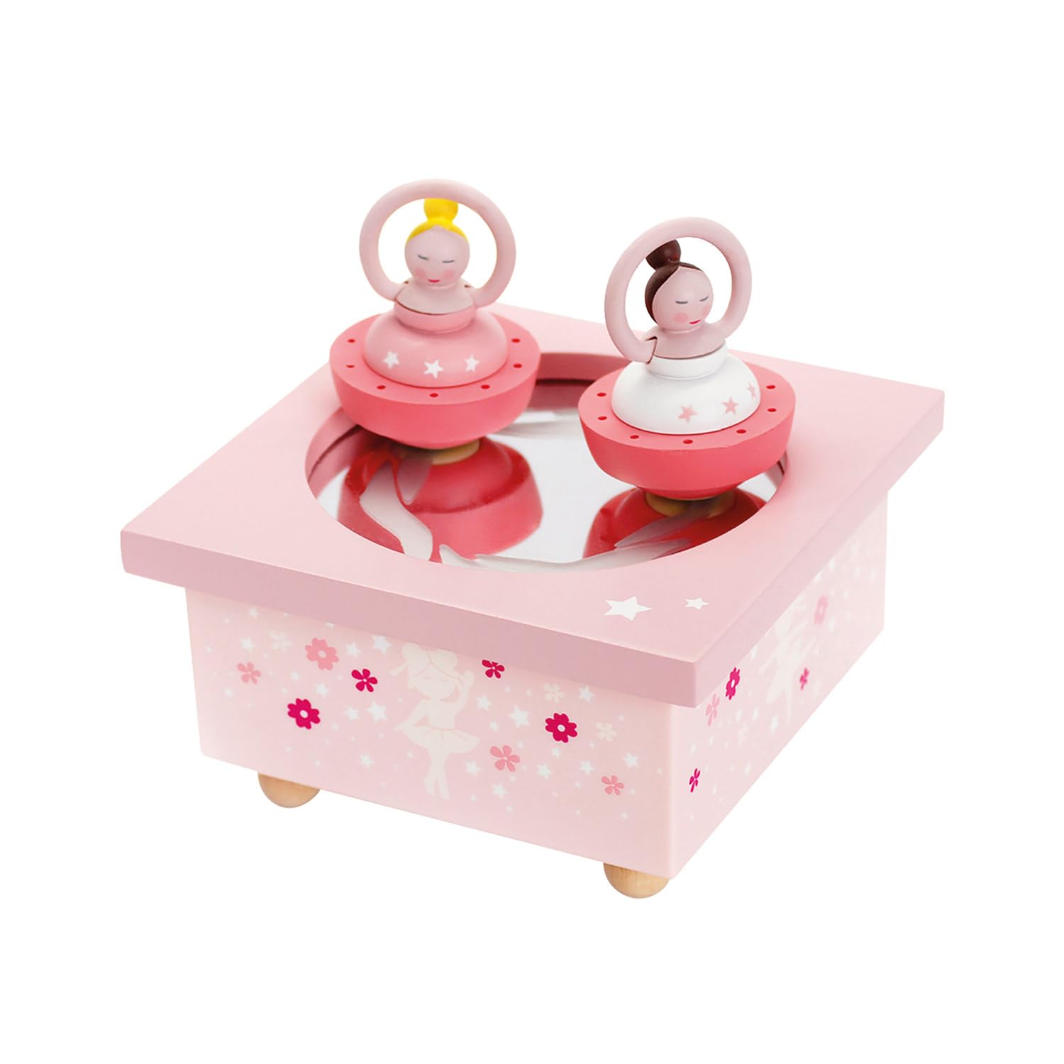 Trousselier Spinning Music Box Ballerina (Pink)