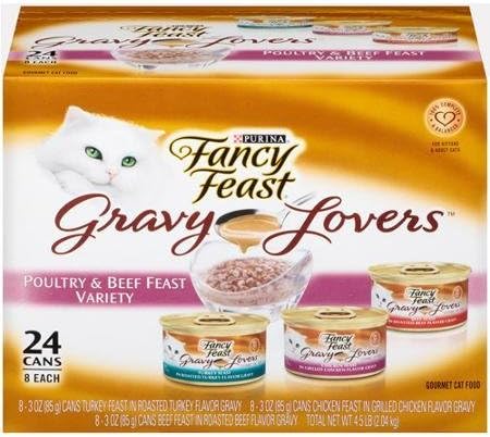 amazon fancy feast gravy lovers