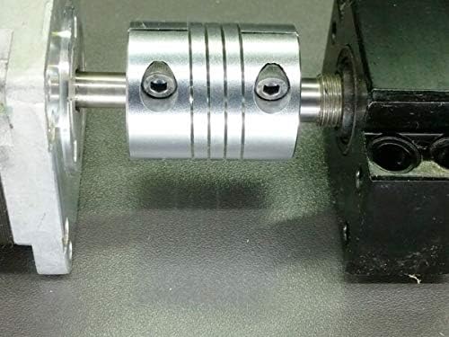 ROBENO supplies for 1/2" x 5/8" Flexible Ballscrew Motor Shaft Clamp Coupler Coupling Linear Motion - wide applicantion