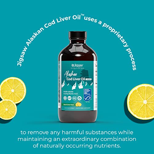 Jigsaw Health Alaskan Cod Liver Oil Liquid, 48 Servings Pricepulse