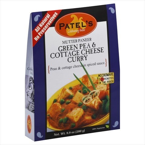 Green Pea and Cottage Cheese Curry 9.90 Ounces (Case of 10)