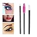 G2PLUS 150 PCS Disposable Lip Brushes Eyeliner Brushes Eyelash Mascara Brushes Wands Applicator Makeup Brush Kits