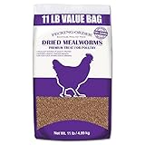 Pecking Order Dried Mealworms, 11 lbs