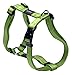 Reflective Adjustable Dog H Harness for Extra Large Dogs; Matching Collar and Leash Available, Green
