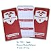 Portage Medical Journal – Medical Log Book to Track Drug Intake, Blood Sugar & Blood Pressure, Health Journey, Medical Diary with Template, Top Bound Spiral – 4x8 In, 70 Sheets, 3 Pack
