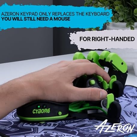 Mua AZERON Cyborg Gaming Keypad – Programmable One Handed Keyboard for ...