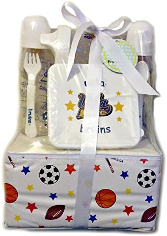 HADDAD Professional Sports Club UCLA Bruins Fanatic 6 - Piece Cooler Bag Baby Shower Infant Gift Set