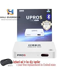 AFiAQ HALI Overseas última versión desbloquear TV Box GEN7 Unbock Tech Ubox7 - PROS I9 2G+32G con soporte 5G WiFi
