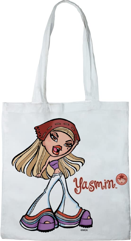 cotton division Unisex Bwbratzb004 Tote Bag, White, 38 x 40 cm, Utility