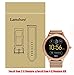 Lamshaw Smartwatch Band for Fossil Q Venture, Milanese Metal Stainless Steel Mesh Replacement Strap for GEN 3 SMARTWATCH - Q VENTURE (Rose Gold)