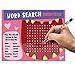 JOYIN 36 Pack Valentines Day Gift Cards of Word Game Cards for Classroom Exchange Prizes, Valentine Party Favors