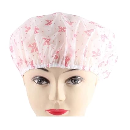 OMEY Shower Cap (Colours and Designs May Vary)