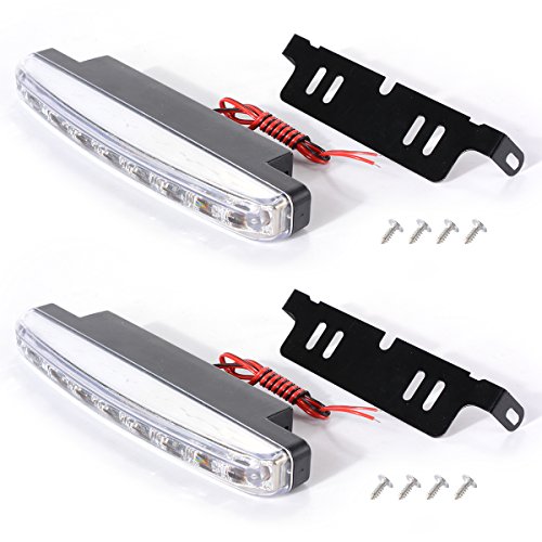 Xcsource 2x car vehicles 8led daytime running light drl…