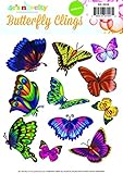 4E's Novelty Easy Instant Removable Butterfly Window Clings