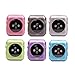 Apple Watch Series 2 Case, Haoos [Ultra-Thin] TPU Transparent Full Body Protective Cover [6 Color Combination Pack] for Apple Watch Series 2 38mm iWatch 2016 (Series 2 38mm 6 Colors Soft TPU Case)
