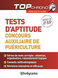 Tests d'aptitude concours auxiliaire de puériculture